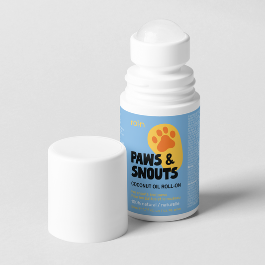 Paws and Snouts Roll-on Coconut Oil for Dogs, 50ml